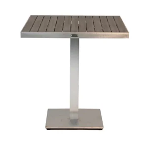 Kannoa Sicilia Pedestal Bar Table w/Alumawood