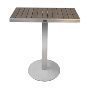 Kannoa Sicilia Pedestal Dining Table w/Alumawood