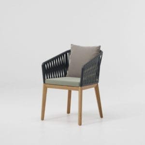 Kettal Bitta Dining Armchair Bela Rope