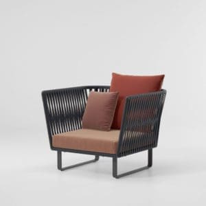 Kettal Bitta Club Armchair Bela Rope
