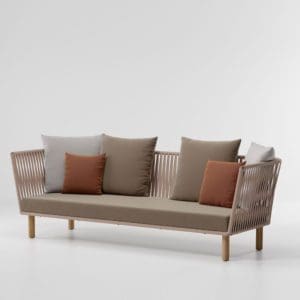 Kettal Bitta 3 Seater Sofa Bela Rope