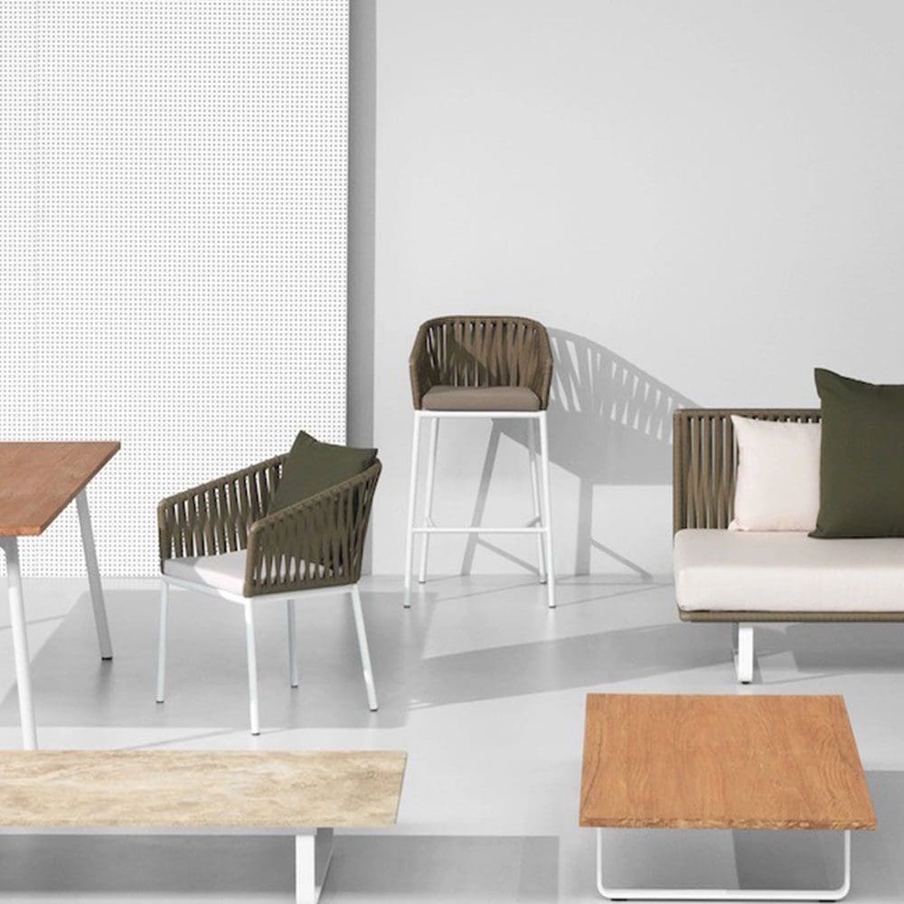 Kettal Bitta Counter Stool Bela Rope Kettal Bitta Counter Stool Bela Rope - Image 2