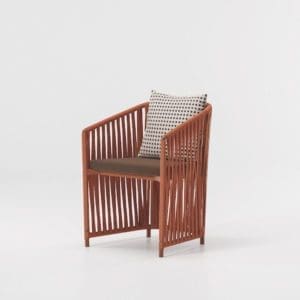 Kettal Bitta Lounge Dining Armchair Bella Rope