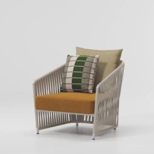 Kettal Bitta Lounge Armchair Bela Rope