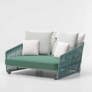 Kettal Bitta Lounge Daybed Bela Rope