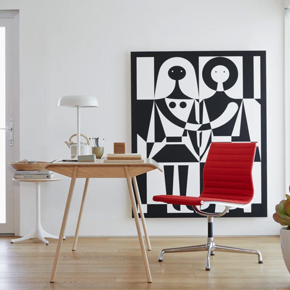 Eames Aluminum Group Side Chair Eames Aluminum Group Side Chair - Image 2