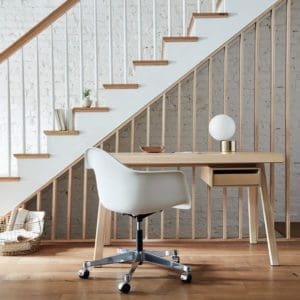 Eames Molded Plastic Task Armchair