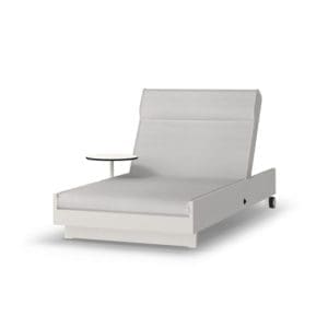 Mamagreen BOULEVARD sunbed with Integrated Table