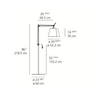 Artemide Tolomeo Mega Outdoor Ground