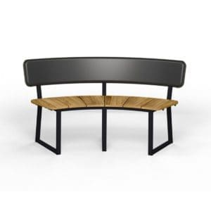Mamagreen Begonia Bench W/ Backrest for Table