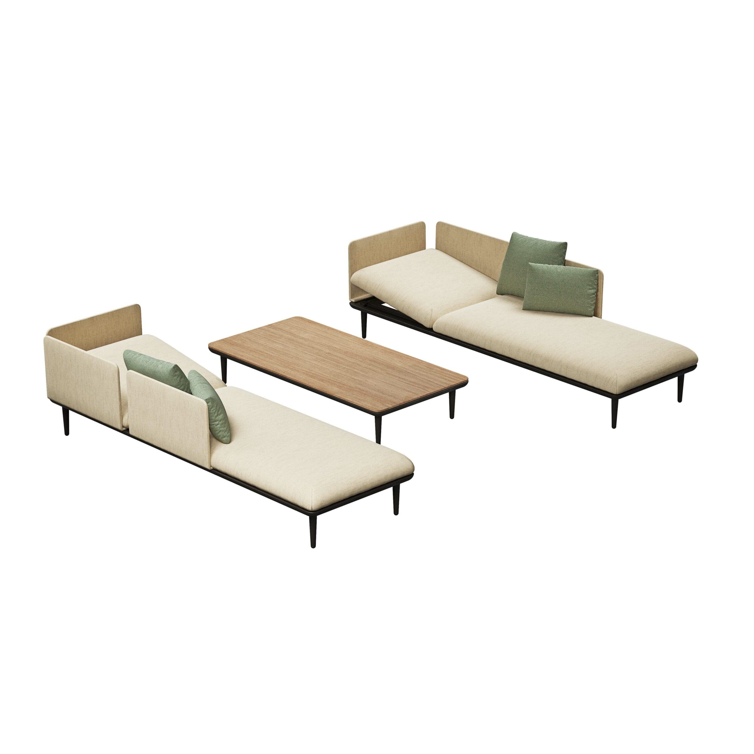 Royal Botania STYLETTO LOUNGE SET 5 Royal Botania STYLETTO LOUNGE SET 5
