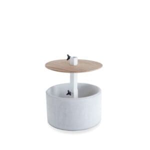 Lipari cement umbrella base Ø 29.13 inch