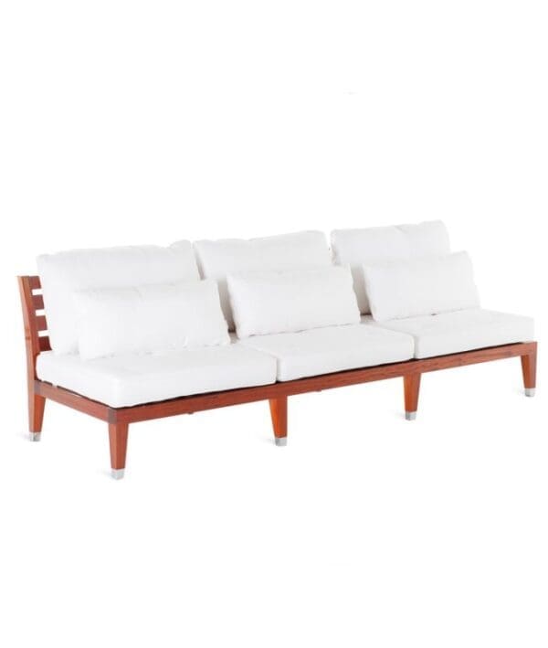 C'est la Vie 3 seater sofa in mahogany