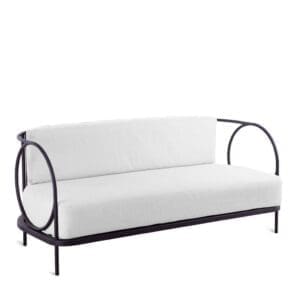 Ariete Iron Sofa in Bronze