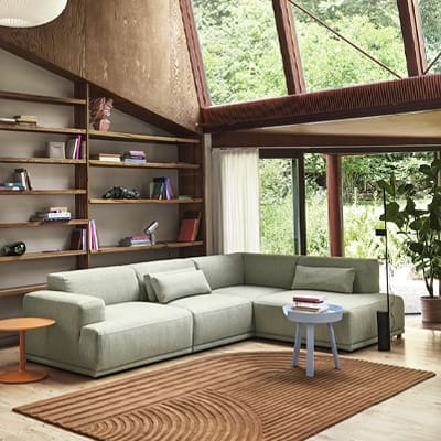 Muuto - a brand that effortlessly merges craftsmanship, innovation, and a distinctly Nordic flair Muuto Connect Soft Sectional