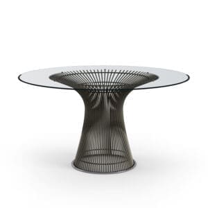 Knoll Platner Dining Table in Metallic Bronze