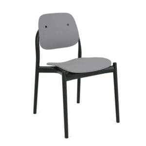 Knoll Iquo Chair Armless with Plastic Seat & Back