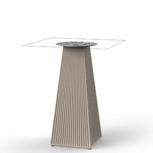 Vondom Gatsby Slim Square Base Side Table