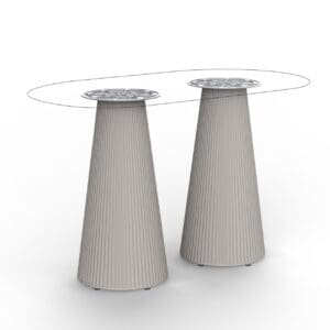 Vondom Double Round Base High Table