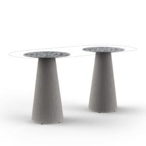 Vondom Double Round Base High Table
