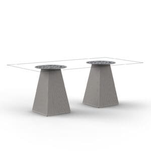 Vondom Double Square Base Dining Table