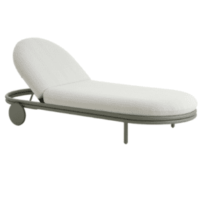 Expormim Chaise Longue with wheels
