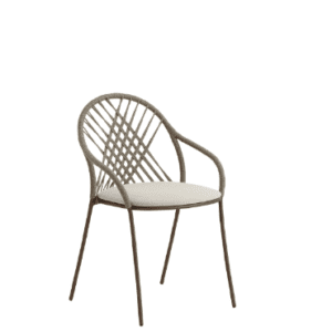 Expormim Petale Hand-Woven Dining Armchair