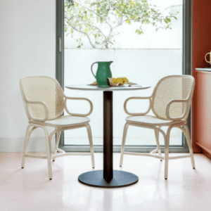 Expormim Interiors Flamingo Dining table stand with round top