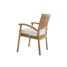SUMMIT SUNDECK Stacking Dining Arm Chair SD340