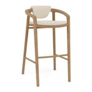 Manutti Solid Bar Stool with Back