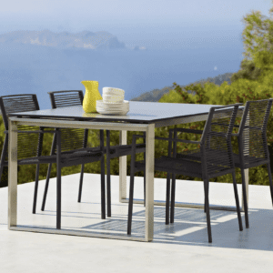 Cane-line Edge Dining Table w/ extensions