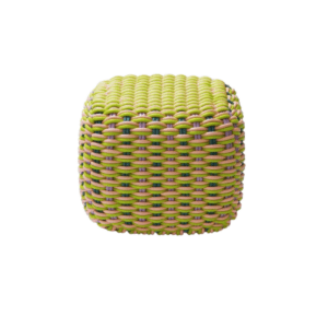 Shore Rugs Square Stool