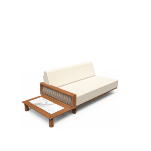 Tuuci Sail Left/Right Arm Section with Plinth Table