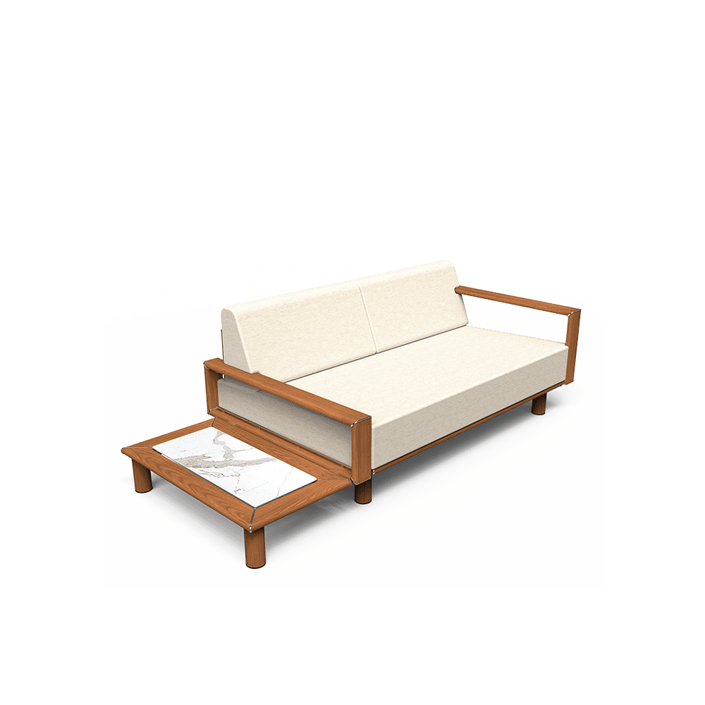 Tuuci Horizon Sofa with Left/Right Plinth Table Tuuci Horizon Sofa with Left/Right Plinth Table