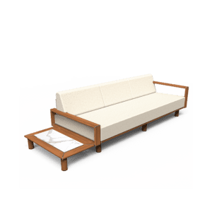 Tuuci Horizon Sofa with Left/Right Plinth Table