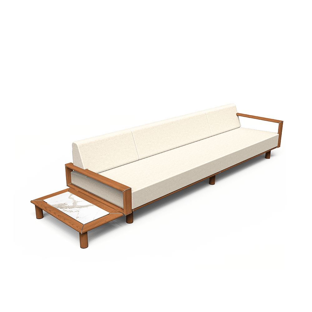 Tuuci Horizon Sofa with Left/Right Plinth Table Tuuci Horizon Sofa with Left/Right Plinth Table - Image 3