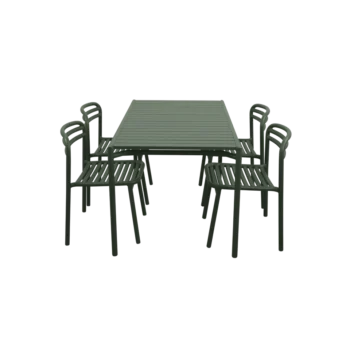 Cane-Line Bliss dining table incl. 4 Chairs Cane-Line Bliss dining table incl. 4 Chairs