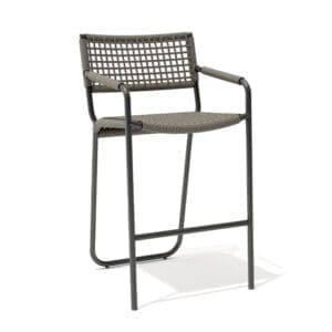 Walters Wicker Coast Bar Stool with Arms