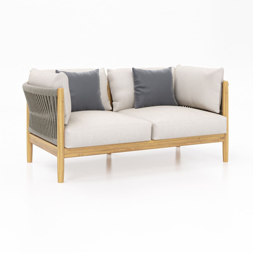 Walters Wicker Georgica 2-Seat Sofa Walters Wicker Georgica 2-Seat Sofa