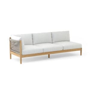 Walters Wicker Georgica LF/RF 3-Seat Sofa