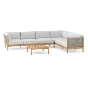 Walters Wicker Georgica Sectional Combination 1