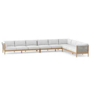 Walters Wicker Georgica Sectional Combination 3