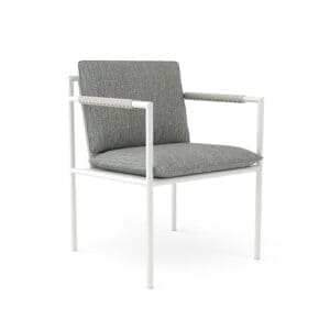 Walters Wicker Summer Dining Amrchair