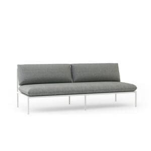 Walters Wicker Summer Armless Sofa