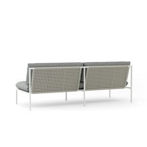 Walters Wicker Summer Armless Sofa