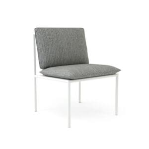 Walters Wicker Summer Armless Dining Chair
