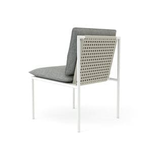 Walters Wicker Summer Armless Dining Chair