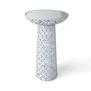 Walters Wicker Reverie Round High Dining Table