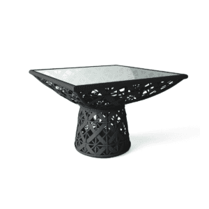 Walters Wicker Reverie Square Side Table