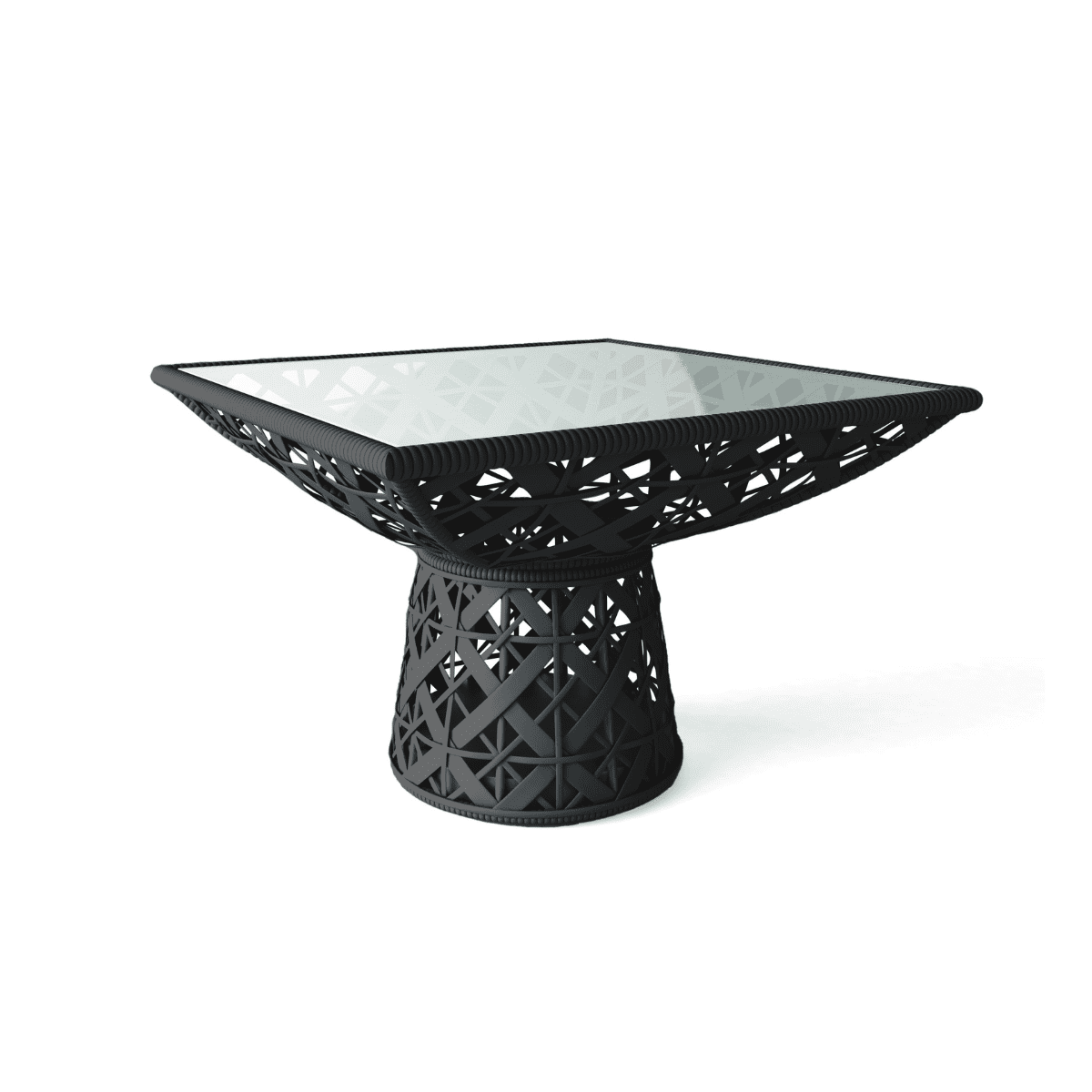 Walters Wicker Reverie Square Side Table Walters Wicker Reverie Square Side Table